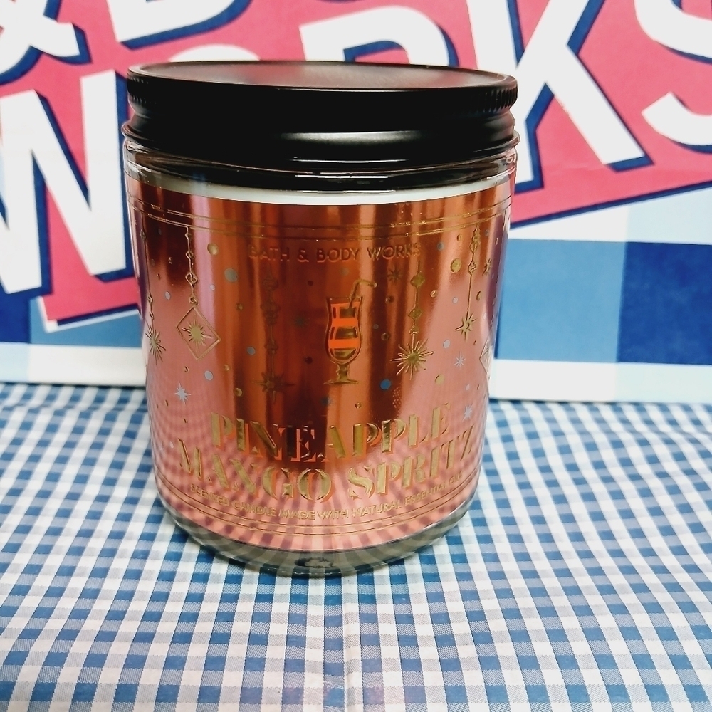 Bath and Body Works Pineapple Mango Spritz Single Wick Candle